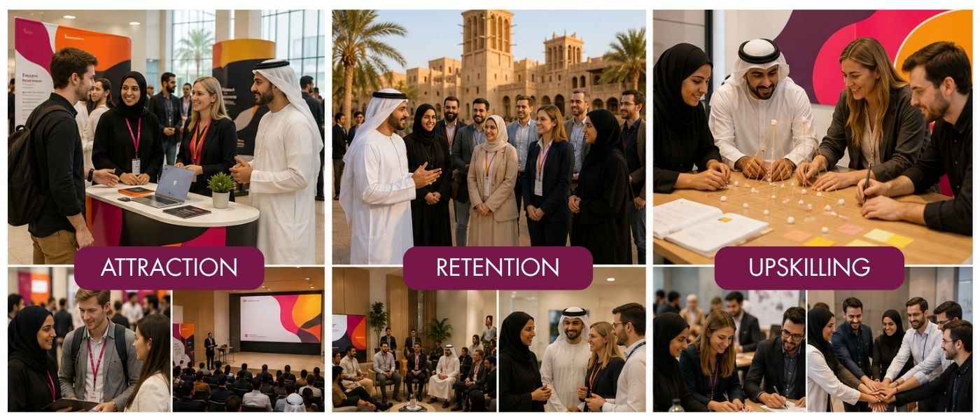 Emiratisation Programming, attraction retention upskilling