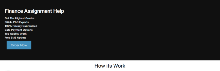 Finance Assignments Help